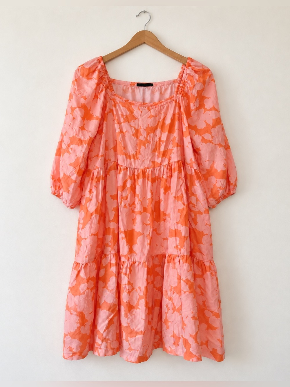 Sanctuary Melon Field Weekender Babydoll Dress | French Girl EUC M #2177